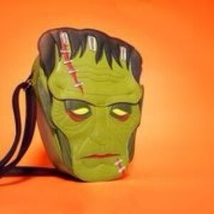 Brand New Love, Pain and Stitches Frankenstein Crossbody Bag.